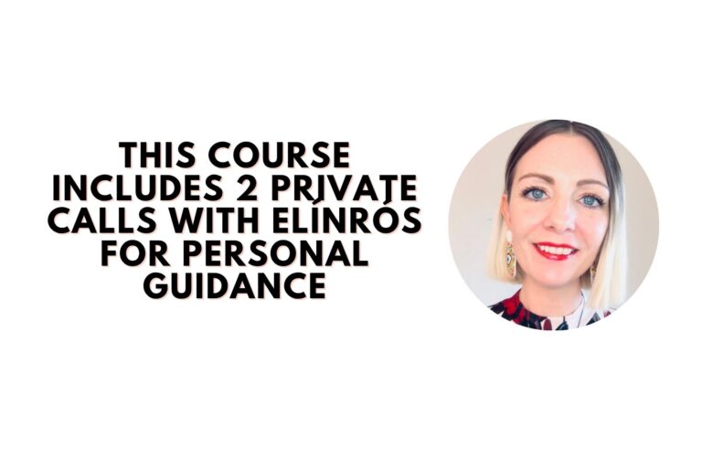 this course includes two coaching calls with shamanic mentor